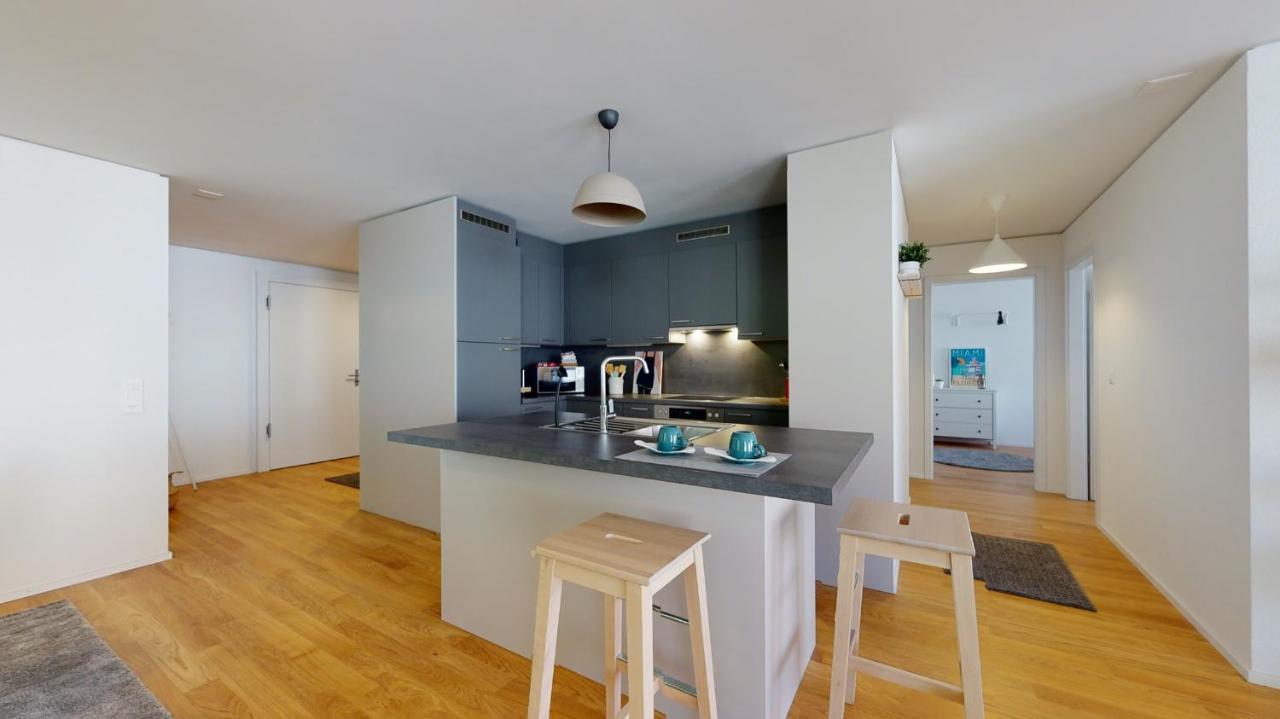 Superbe Modern Apartment In City Center La Chaux De Fonds Zewnętrze zdjęcie